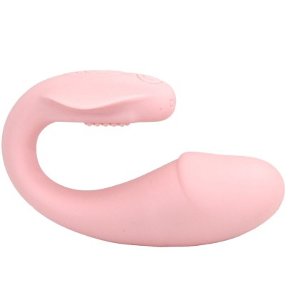 ARMONY - FRESHFUN CICI STAP-ON VIBRADOR CONTROLE REMOTO E APLICATIVO 10 VIBRAÃÃES ROSA - D-241132 - Dona Pimenta