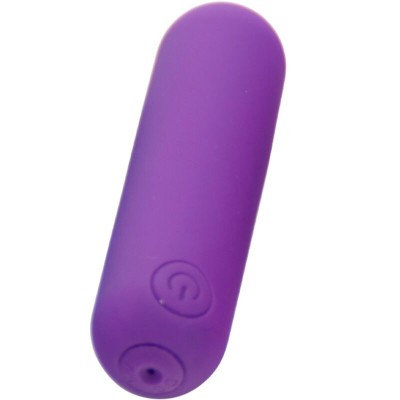 ARMONY - SPLASH HEHE VIBRADOR BALA SILICONE 10 VIBRAÃÃES 65 X 15 CM ROXO - D-241136 - Dona Pimenta