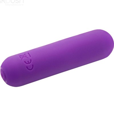 ARMONY - SPLASH HAHA VIBRADOR BALA SILICONE 10 VIBRAÃÃES 75 X 19 CM ROXO - D-241137 - Dona Pimenta