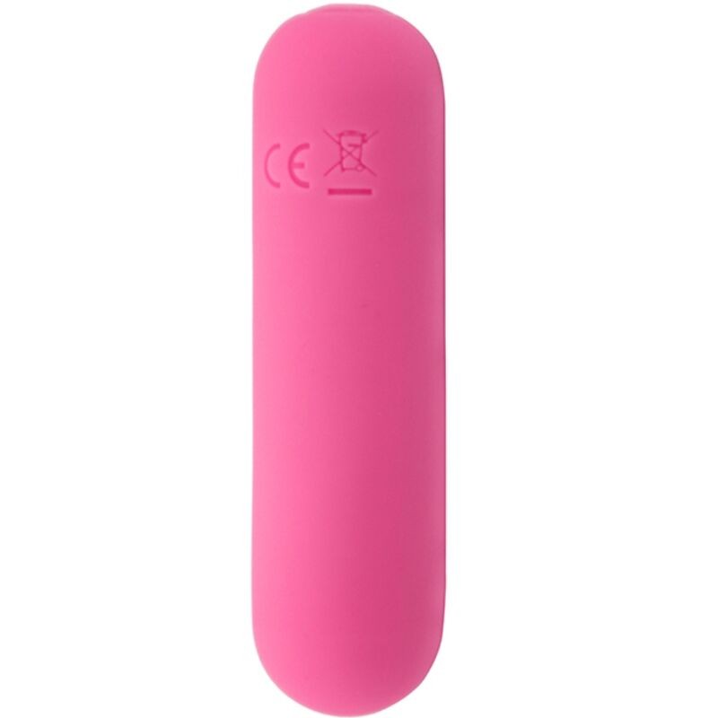 ARMONY - SPLASH HAHA VIBRADOR BALA SILICONE 10 VIBRAÃÃES 75 X 19 CM ROSA - D-241140 - Dona Pimenta