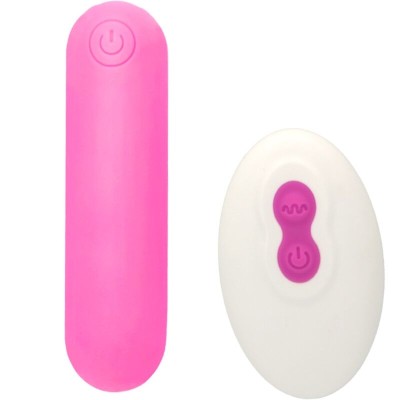 ARMONY - SPLASH JOLINE VIBRADOR BALA SILICONE CONTROLE REMOTO 10 VIBRAÃÃES 65 X 15 CM ROSA - D-241142 - Dona Pimenta