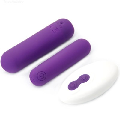 ARMONY - SPLASH JOLINE VIBRADOR BALA SILICONE CONTROLE REMOTO 10 VIBRAÃÃES 65 X 15 CM ROXO - D-241143 - Dona Pimenta