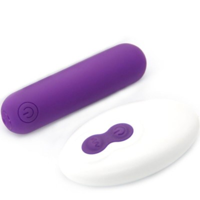 ARMONY - SPLASH JOLINE VIBRADOR BALA SILICONE CONTROLE REMOTO 10 VIBRAÃÃES 65 X 15 CM ROXO - D-241143 - Dona Pimenta