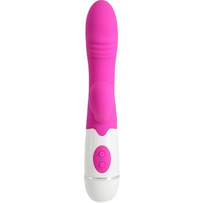 ARMONY - ABBY VIBRADOR E ESTIMULADOR 16 VELOCIDADES ROSA - D-241150 - Dona Pimenta