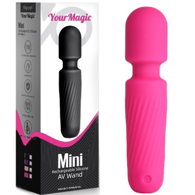 ARMONY - YOUR MAGIC MASSAGER E VIBRADOR RECARREGÃVEL 10 VIBRAÃÃES ROSA - D-241117 - Dona Pimenta