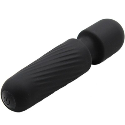 ARMONY - YOUR MAGIC MASSAGER E VIBRADOR RECARREGÃVEL 10 VIBRAÇÕES PRETO - D-241118 - Dona Pimenta