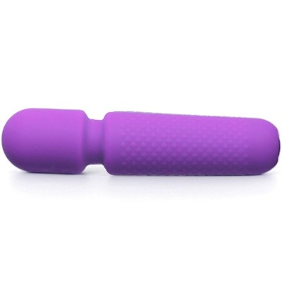 ARMONY - YOUR MAGIC MASSAGER E VIBRADOR RECARREGÃVEL 10 VIBRAÃÃES VARINHA PONTOS ROXO - D-241120 - Dona Pimenta