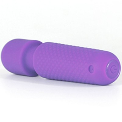 ARMONY - YOUR MAGIC MASSAGER E VIBRADOR RECARREGÃVEL 10 VIBRAÃÃES VARINHA PONTOS ROXO - D-241120 - Dona Pimenta