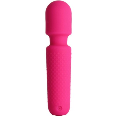 ARMONY - YOUR MAGIC MASSAGER E VIBRADOR RECARREGÃVEL 10 VIBRAÃÃES VARINHA PONTOS ROSA - D-241122 - Dona Pimenta