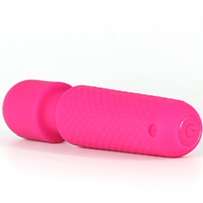 ARMONY - YOUR MAGIC MASSAGER E VIBRADOR RECARREGÃVEL 10 VIBRAÃÃES VARINHA PONTOS ROSA - D-241122 - Dona Pimenta