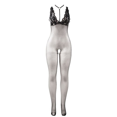 SUBBLIME - H3249 BODYSTOCKING SEM COSTAS DE REDE TRANSPARENTE PRETO TAMANHO ÃNICO - D-241348 - Dona Pimenta