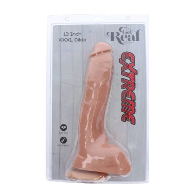 GET REAL - EXTREME XXXL DILDO 34 CM PELE - D-234606 - Dona Pimenta