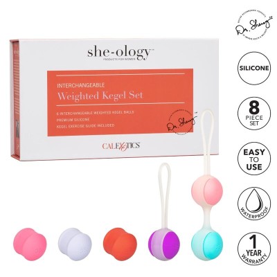 CALEX SHE-OLOGY SET BOLAS KEGEL INTERCAMBIABLES - D-229178 - Dona Pimenta