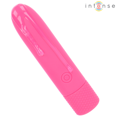 INTENSE - SYMONE  USB RECARREGÃVEL VIBRATÃRIA BULLET 8 VIBRAÇÕES ROSA 10 X 2,2 CM - D-241917 - Dona Pimenta