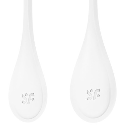 CONJUNTO DE TREINAMENTO SATISFYER YONI POWER 1 - BRANCO - D-229932 - Dona Pimenta