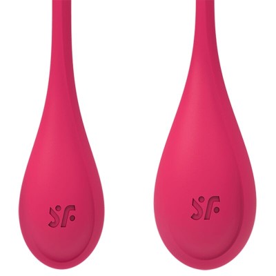 CONJUNTO DE TREINAMENTO SATISFYER YONI POWER 1 - VERMELHO - D-229933 - Dona Pimenta