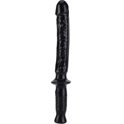 CAI NA REAL - O MANHANDLER 38 CM PRETO - D-235807 - Dona Pimenta