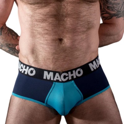 MACHO - MS26A SLIP AZUL/AZUL M - D-238436 - Dona Pimenta