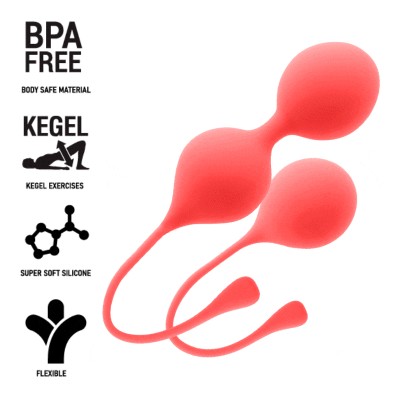 INTENSO - KEGEL BEADS PACK KENDALL RED - D-234383 - Dona Pimenta