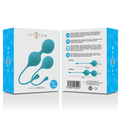 INTENSO - KEGEL BEADS PACK KENDALL BLUE - D-234384 - Dona Pimenta