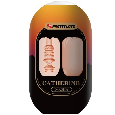 PRETTY LOVE - MASHA MASTURBADOR MASCULINO CARNE - D-241879 - Dona Pimenta