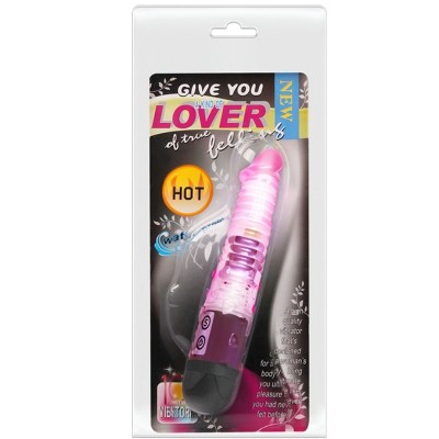 GIVE YOU LOVER VIBRADOR ROSA - D-219209 - Dona Pimenta