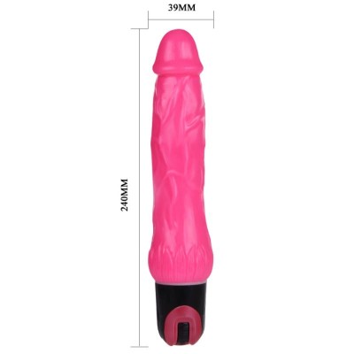 VIBRATOR DAAPLY PLEASURE MULTISPEED PINK - D-219234 - Dona Pimenta