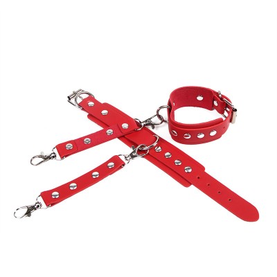 SUBBLIME - 953706 ALGEMAS COM CINTO BONDAGE VERMELHO TAMANHO ÚNICO - D-242143 - Dona Pimenta