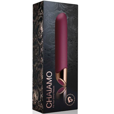 ROCKS-OFF CHAIAMO VIBRATOR BURGUNDY - D-219366 - Dona Pimenta