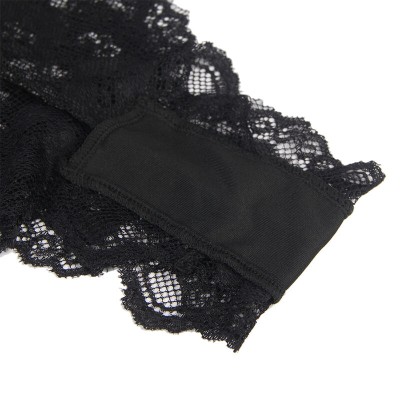 SUBBLIME - 930806 BODY SEXY COM BABADOS PRETO S/M - D-242172 - Dona Pimenta