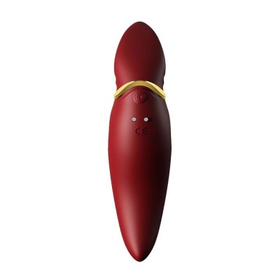 ZALO - HERO PULSE WAVE MASSAGER RED - D-234643 - Dona Pimenta