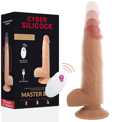 CYBER SILICOCK REALISTICO CONTROL REMOTO MASTER BEN - D-218561 - Dona Pimenta