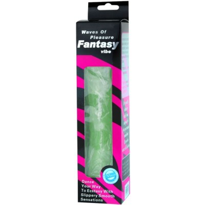 WAVES OF PLEASURE VIBRATOR 23 CM GREEN - D-218751 - Dona Pimenta