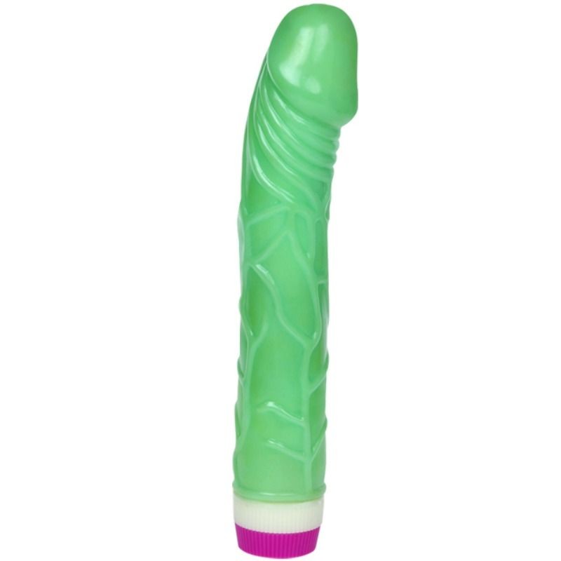 WAVES OF PLEASURE VIBRATOR 23 CM GREEN - D-218751 - Dona Pimenta