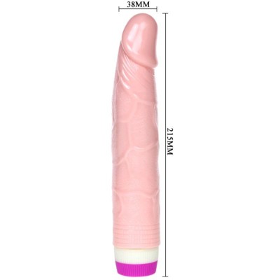 VIBRADOR REALÍSTICO PARA PRINCIPIANTES 21.5 CM - D-218752 - Dona Pimenta