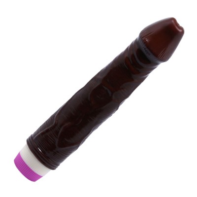 WAVES OF PLEASURE VIBRATOR 23 CM BROWN - D-218755 - Dona Pimenta