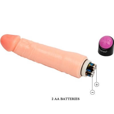 VIBRADOR REALISTICO FLEXIBLE 25 CM - D-218765 - Dona Pimenta