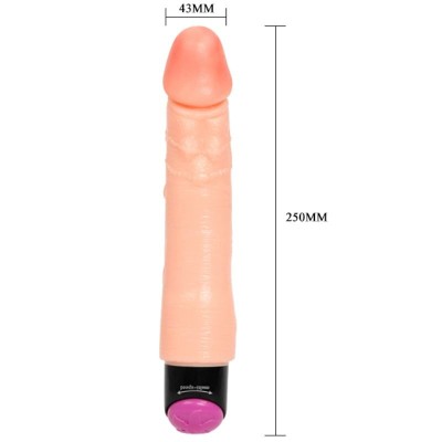 VIBRADOR REALISTICO FLEXIBLE 25 CM - D-218765 - Dona Pimenta