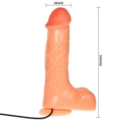 INTREPID EMPEROR DILDO REALISTICO VIBRADOR 20 CM - D-219170 - Dona Pimenta