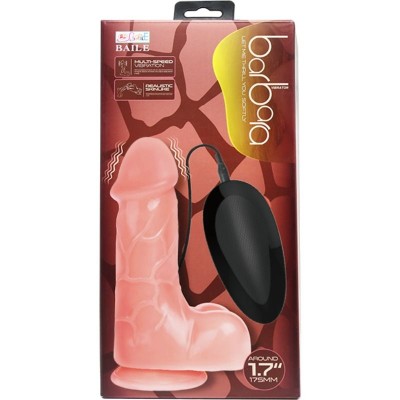 VIBRADOR REALISTICO BARBARA NATURAL - D-219375 - Dona Pimenta