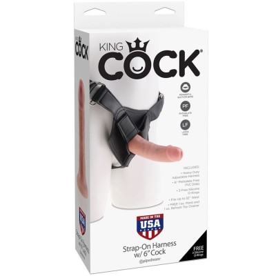 ARNÊS KING COCK 6 "COCK - PD5621-21 - Dona Pimenta