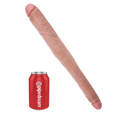 KING COCK DILDO DOBLE NATURAL 40.6 CM - PD5517-21 - Dona Pimenta