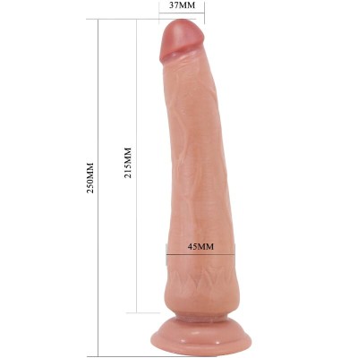 PRETTY LOVE - TIEMEYER DILDO REALISTA 25 CM MODELO 2 CARNE - D-241889 - Dona Pimenta