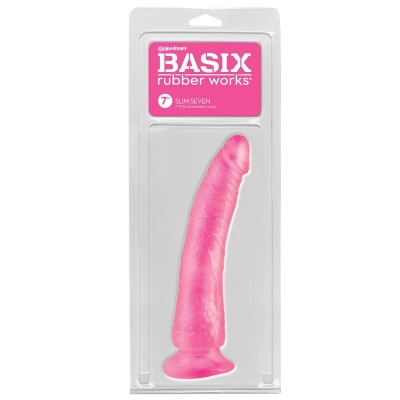 BASIX RUBBER WORKS SLIM 19 CM ROSA - PD4223-11 - Dona Pimenta