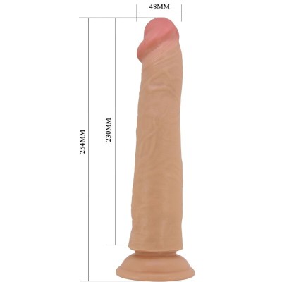 PRETTY LOVE - DILDO REALISTA SHARIFE 25 CM CARNE - D-241894 - Dona Pimenta