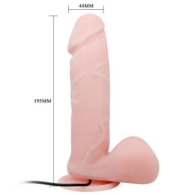 VIBRADOR REALISTICO OLIVER CON FUNCION ROTACION - D-219382 - Dona Pimenta