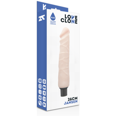 LOVECLONE JANSEN AUTLUBRICATION VIBRATOR 26CM - D-220065 - Dona Pimenta