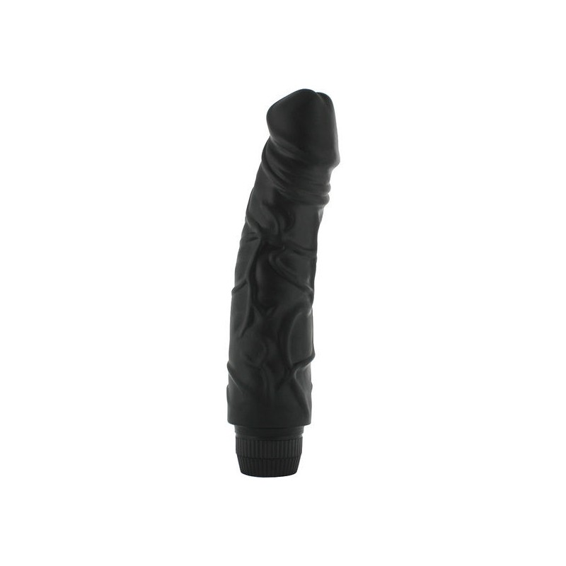 SEVENCRAÇÕES PRAZERES PERFEITOS VIBRADOR PRETO 22CM - D-221976 - Dona Pimenta