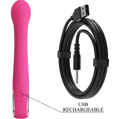 PRETTY LOVE - FRITZ RABBIT VIBRADOR 12 VIBRAÃÃES ROSA - D-241883 - Dona Pimenta