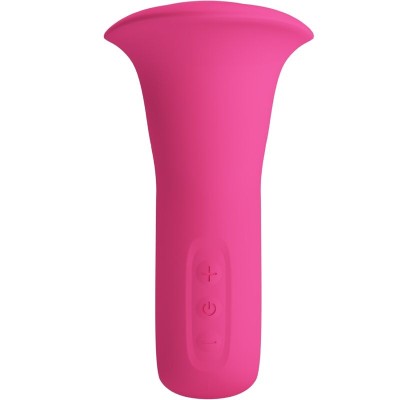 PRETTY LOVE - CLYDE VIBRADOR ORAL LÃNGUA VIBRANTE 12 VIBRAÃÃES ROSA - D-241885 - Dona Pimenta